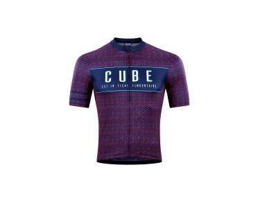 Cube Cube Blackline Jersey S/s Blue/pink L
