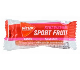 Wcup Sport Fruit Aardbei 25 G